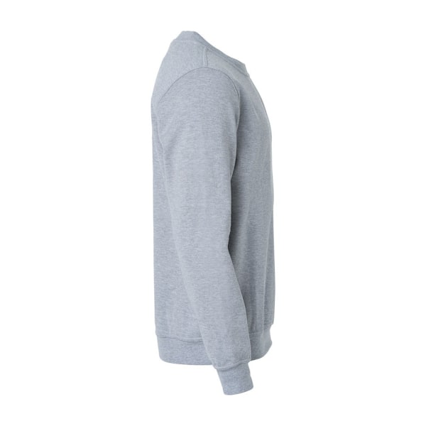 Clique Unisex Vuxen Basic Rund Hals Sweatshirt S Grå Melange Grey Melange S