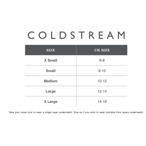 Coldstream Dam/Dam Branxton Quilted Coat XS Svart Black XS