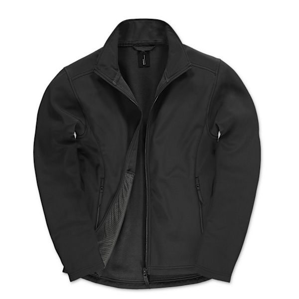 B&C Herr ID.701 Softshelljacka XL Svart Black XL