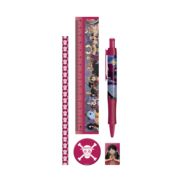 One Piece-figurer brevpapper set One Size Multicoloured Multicoloured One Size