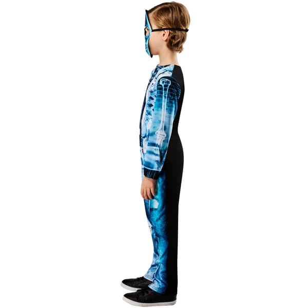 Bristol Novelty Barn/Barn Röntgenkostym 3-4 år Blå/Svart Blue/Black 3-4 Years