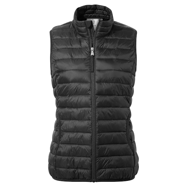 TOG24 Dam/Kvinnor Gibson Isolerad Vadderad Väst 12 UK Svart Black 12 UK