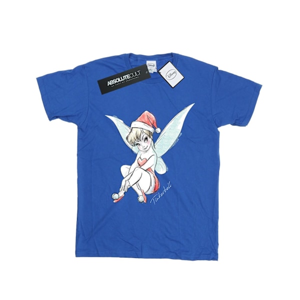 Disney Dam/Damer Tinkerbell Julfe Jultomte Bomull Pojkvän Royal Blue M