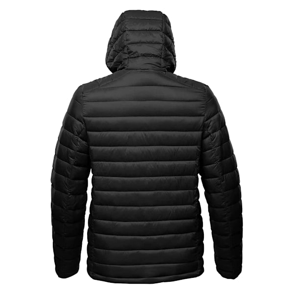 Stormtech Herr Gravity Huvförsedd Termisk Vinterjacka (Hållbart Vattenavvisande) Black/Charcoal L