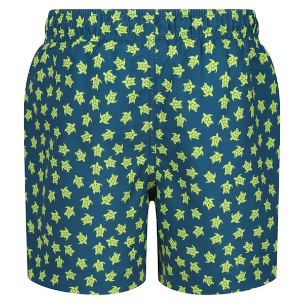 Regatta Boys Skander III Turtle Badshorts 11-12 år Morocca Moroccan Blue 11-12 Years