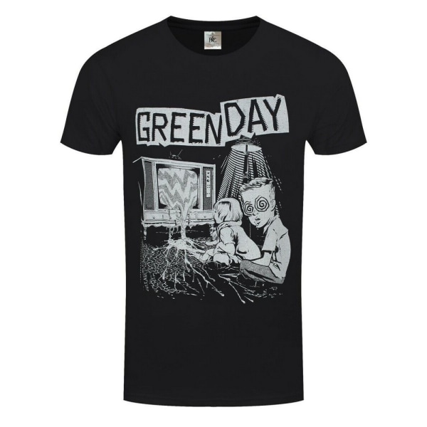 Green Day Unisex Vuxen TV Wasteland T-shirt S Svart Black S