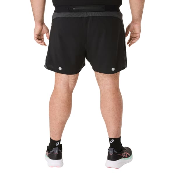 Asics Herr Löparshorts L Svart/Grå Black/Grey L