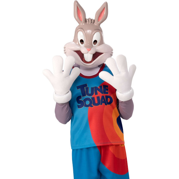 Space Jam Bugs Bunny Mask Set En Storlek Vit/Grå White/Grey One Size