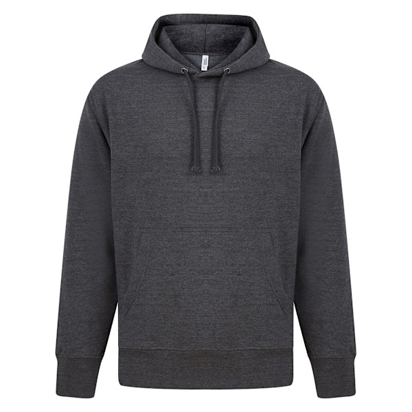 Casual Classics Herr Ringspun Bomulls Hoodie M Mörk Heather Dark Heather M