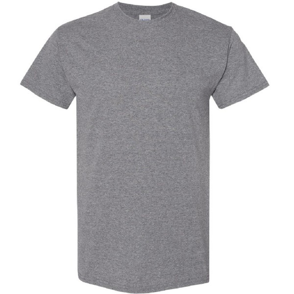 Gildan Herr Heavy Cotton Kortärmad T-Shirt XL Graphite Heath Graphite Heather XL