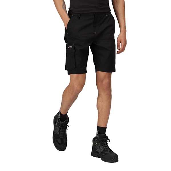 Regatta Herr Heroic Cargo Shorts 32 Svart Black 32
