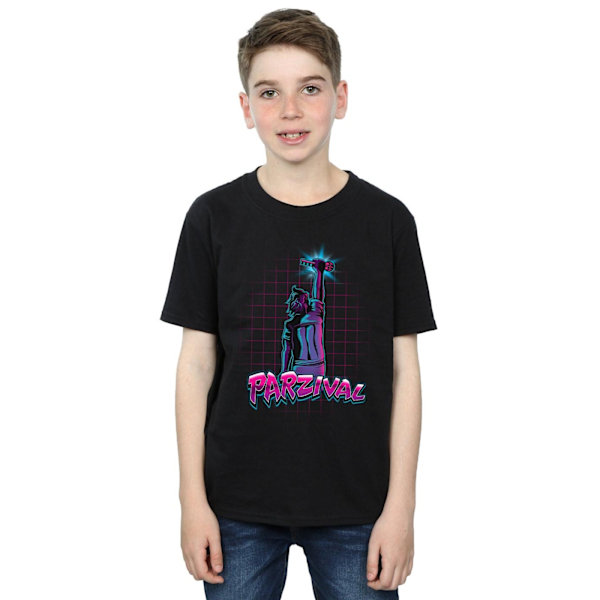 Ready Player One Boys Parzival Key T-Shirt 7-8 år Svart Black 7-8 Years