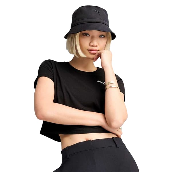 Puma Essential Logo Bucket Hat L Svart Black L