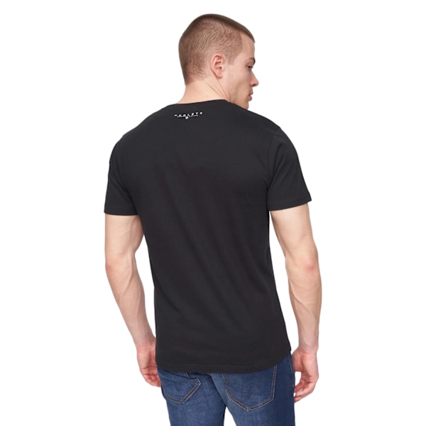 Henleys herr Scripthen logotyp T-shirt M svart Black M