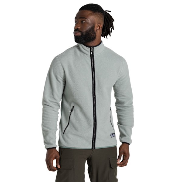 Craghoppers CO2 Renu Technology Fleecejacka för män M Lavgrön Lichen Green M