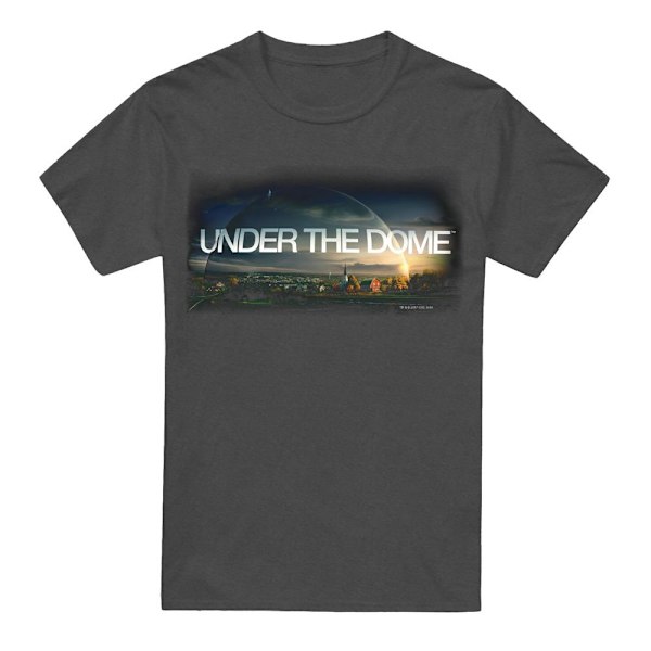 Under the Dome Unisex Vuxen Key Art T-Shirt XL Kolgrå Charcoal XL