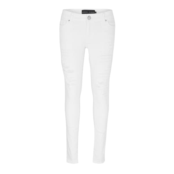 Criminal Damage Herr Camden Slim Jeans 32R Vit White 32R