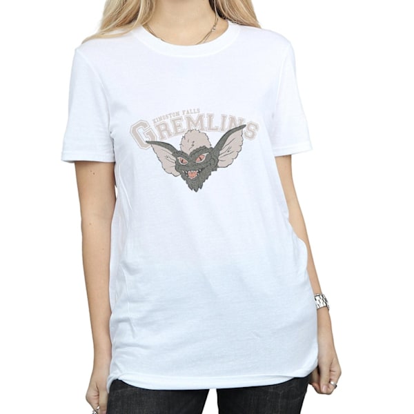 Gremlins Dam/Damer Kingston Falls Sport Bomull Boyfriend T- White XXL