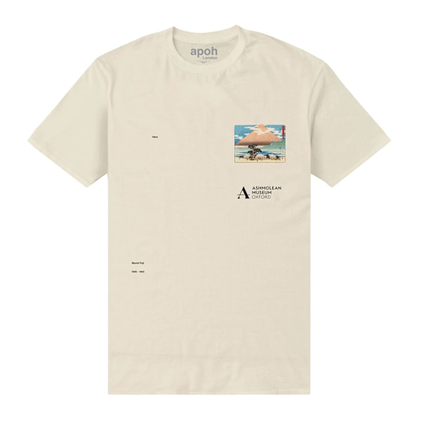 Ashmolean Museum Unisex Vuxen Landskap T-shirt XXL Sand Sand XXL