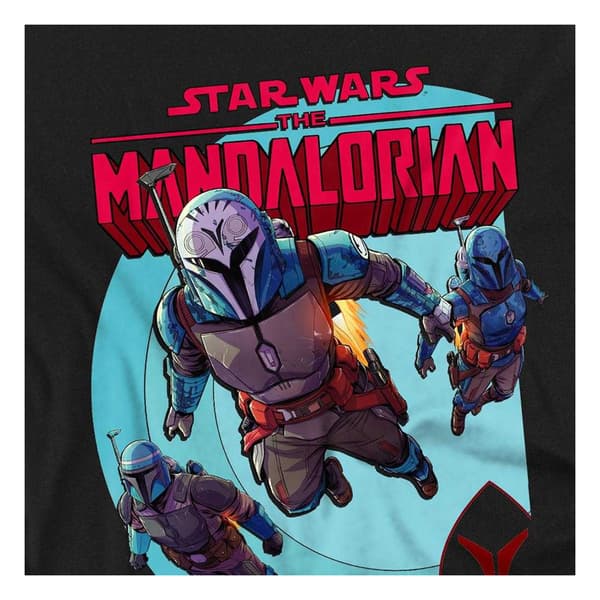 Star Wars Mandalorian Barn/Kids Attack Tröja 7-8 år Black 7-8 Years