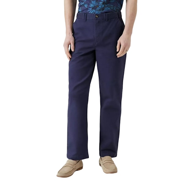 Maine Premium Chino Byxor för Herr 38R Royal Blå Royal Blue 38R