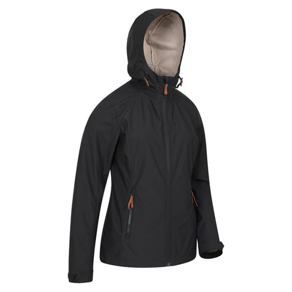 Mountain Warehouse Iona Softshelljacka för dam, storlek 18 UK B Black 18 UK