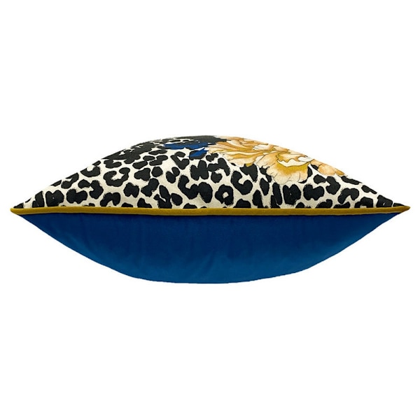 Furn Serpentine Djurmönstrad Kuddfodral One Size Royalblå/ Royal Blue/Teal One Size