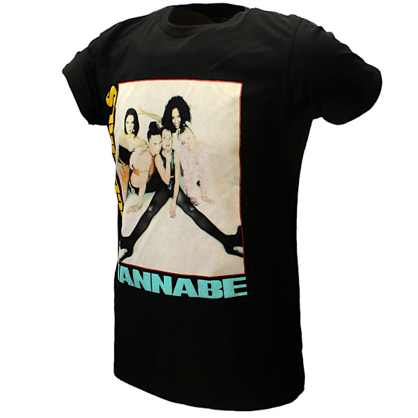 Spice Girls Unisex Vuxen Wannabe T-Shirt S Svart Black S
