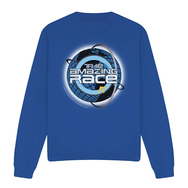 The Amazing Race Unisex Vuxen Jorden Runt Sweatshirt XXL R Royal Blue XXL