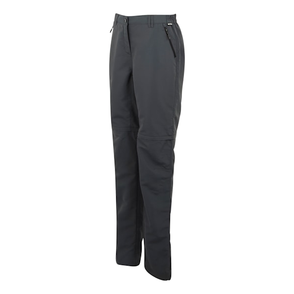 Regatta Dam/Dam Chaska III Zip-Off Vandringsbyxor 14 UK Seal Grey 14 UK S