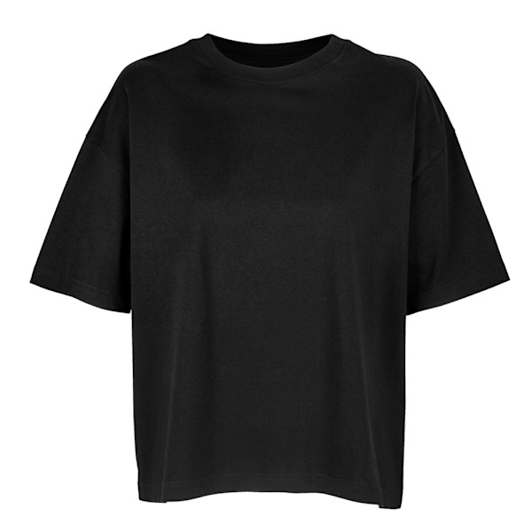 SOLS Dam/Kvinnor Boxy Organisk Oversize T-shirt S Deep Black Deep Black S