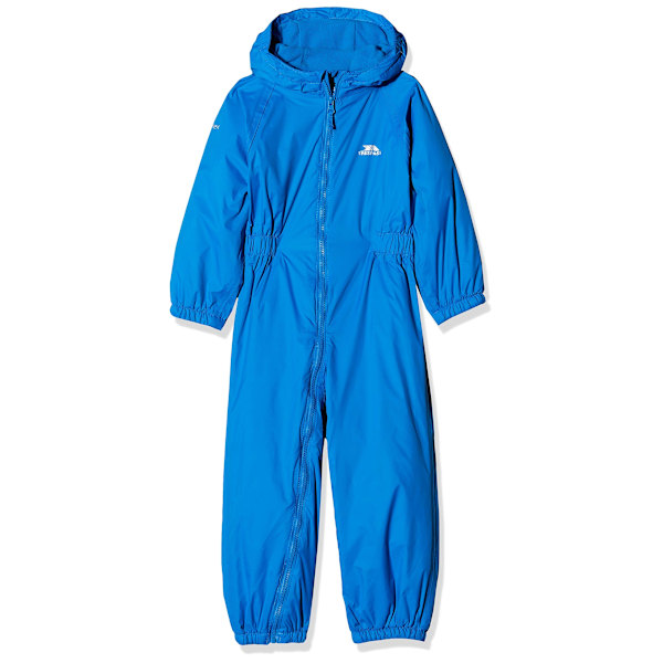 Trespass Kids Unisex Dripdrop Vadderad Vattentät Regnställ 3/4 År Cobalt 3/4 Years