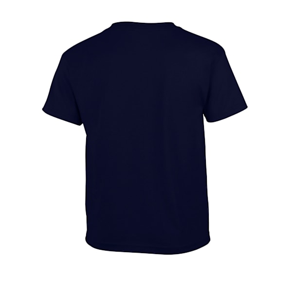 Gildan Barn/Kids Enkelt Lätt T-shirt 7-8 År Marinblå Navy 7-8 Years