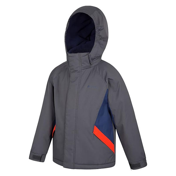 Mountain Warehouse Barnjacka för barn/ungdom Raptor Snow Ski 7-8 år Dark Grey 7-8 Years