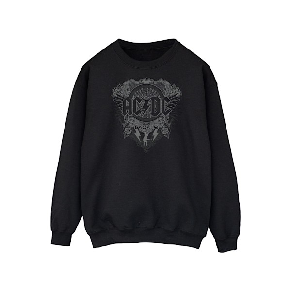AC/DC Herr Svart Ice Sweatshirt 5XL Svart Black 5XL