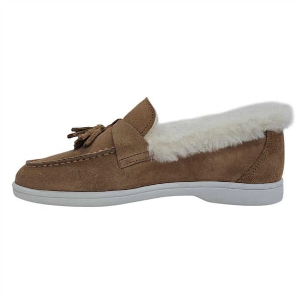 Firetrap Dam Loro Mocka Platta Båtskor 6 UK Cognac Cognac 6 UK