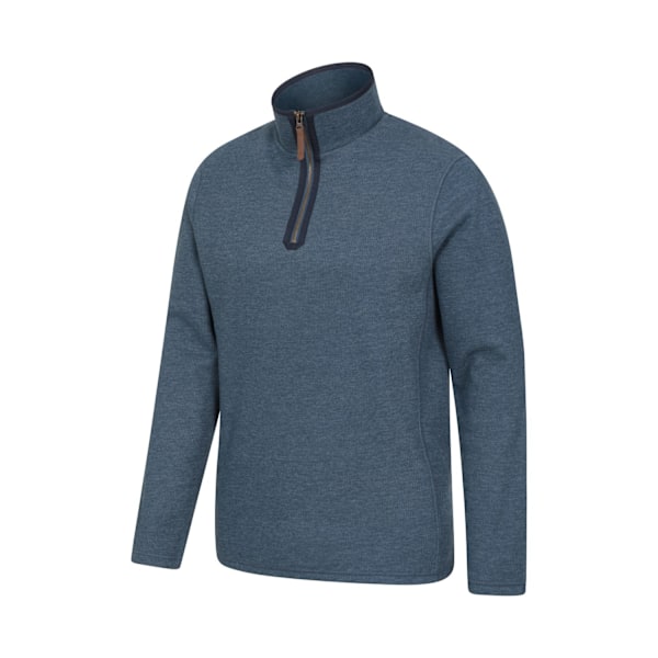 Mountain Warehouse Mens Beta Contrast Zip Top L Light Blue Light Blue L