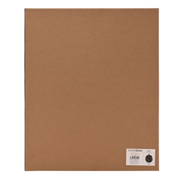 Hometime Guld Aluminium Väggklocka 32cm One Size Guld Gold One Size