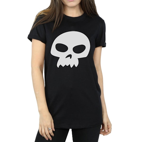 Toy Story Dam T-shirt i bomull för kvinnor/damer med Sid's Skull, storlek M Black M