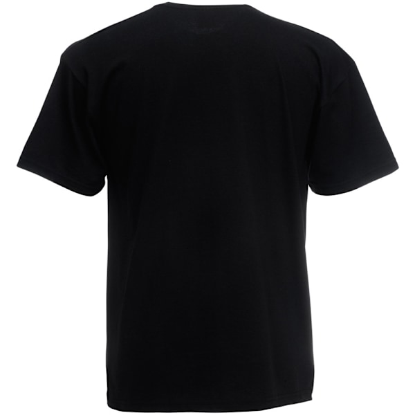 Herr T-shirt med korta ärmar XX Large Jet Black Jet Black XX Large