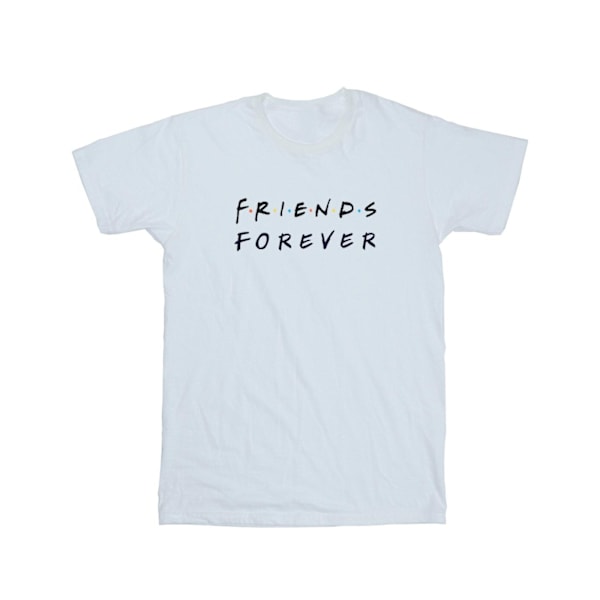 Friends Boys Forever Logo T-shirt 12-13 år Vit White 12-13 Years