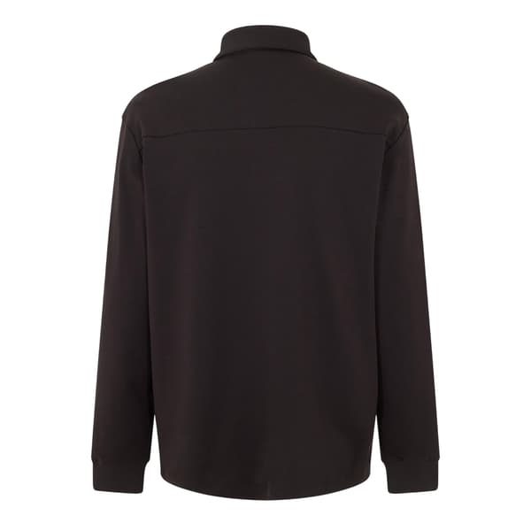 Hugo Herr Patch Krage Långärmad Pikétröja M Svart Black M