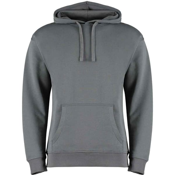 Kustom Kit Herr Hoodie S Mörkgrå Dark Grey S