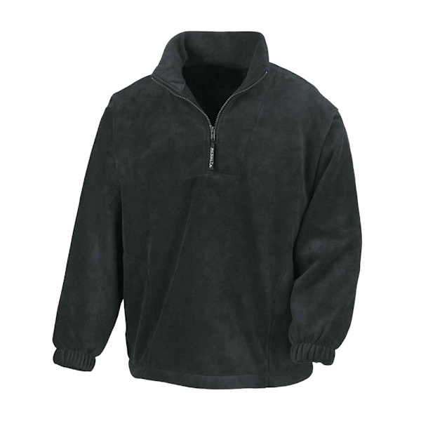 Result Vuxen Unisex Polartherm Dragkedja Fleece XL Svart Black XL