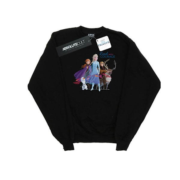 Disney Dam/Damer Frozen 2 Lead With Courage Sweatshirt S Bl Black S