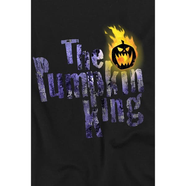 The Nightmare Before Christmas Barn/Barn Pumpkin King Text Black 3-4 Years