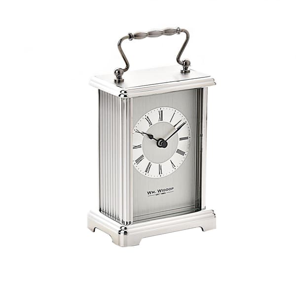 Wm Widdop Silverfärgad Vagnklocka One Size Silver Silver One Size