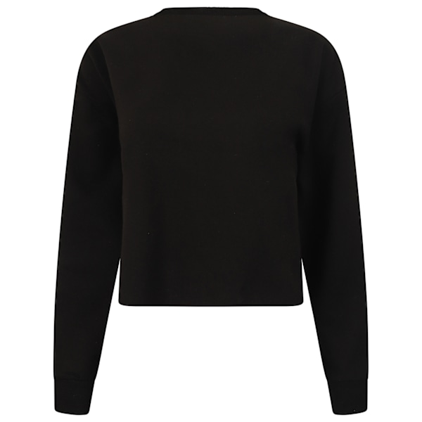 SF Dam/Dam Slounge Cropped Sweatshirt L Svart Black L