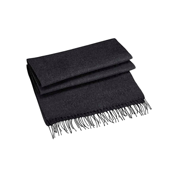 Beechfield Unisex Vuxen Klassisk Vävd Halsduk En Storlek Kol Charcoal One Size