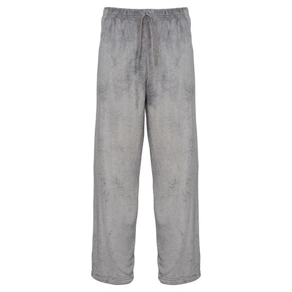 Ribbon Unisex Vuxen Eskimo Stil Fleece Lounge Byxor S-M Grå Grey S-M